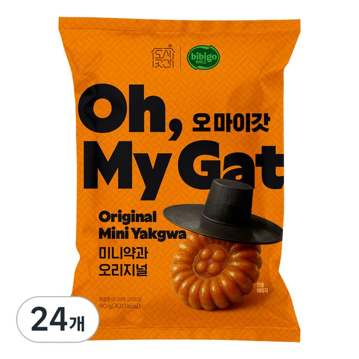 도시곳간 오마이갓 미니약과 오리지널, 24개, 90g