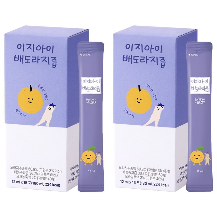 이지 아이 배도라지즙, 12ml, 30개