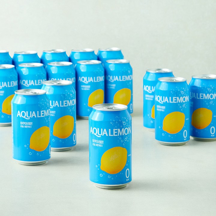 올가니카 레몬수 아쿠아레몬, 24개, 340ml