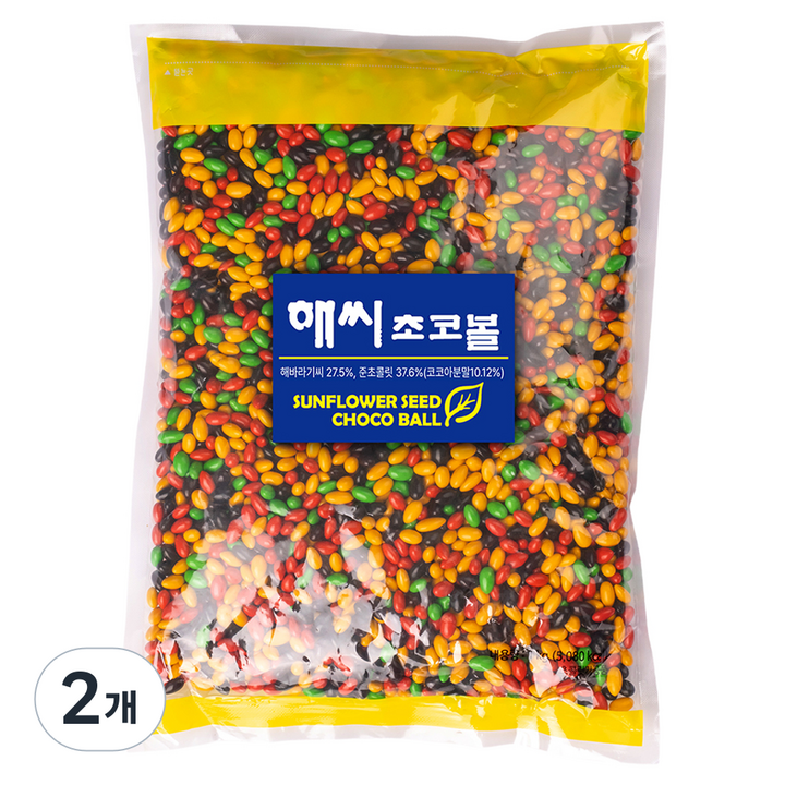 하루견과 해씨초코볼, 1kg, 2개