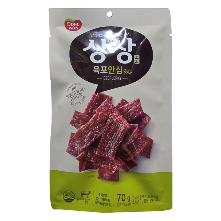 동원 상상육포 안심, 70g, 1개