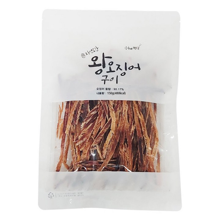 더먹다 건조 왕오징어구이, 150g, 1개