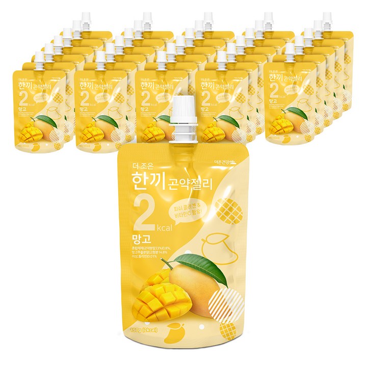 더존건강 더 조은 한끼곤약젤리 망고, 150g, 60개
