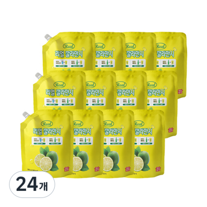 장수농가 리얼 깔라만시, 500ml, 24개