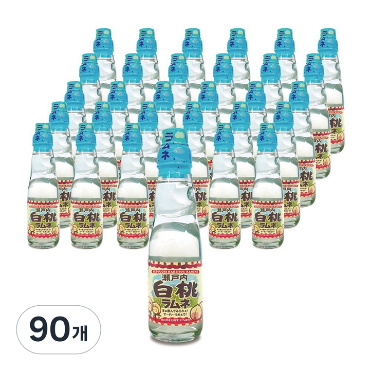 사이토 복숭아 라무네, 90개, 200ml