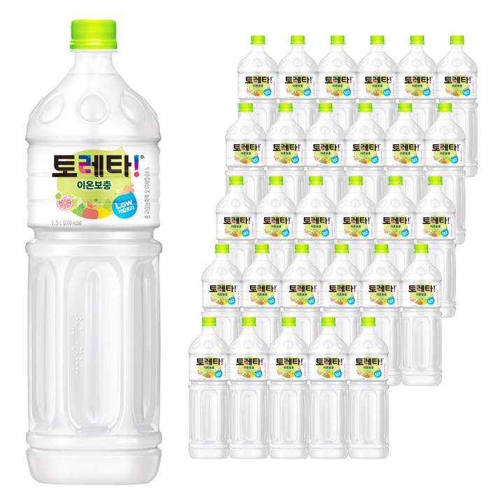 토레타 이온음료, 1.5L, 36개