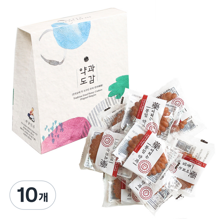 하늘한과 통밀 약과도감, 335g, 10개