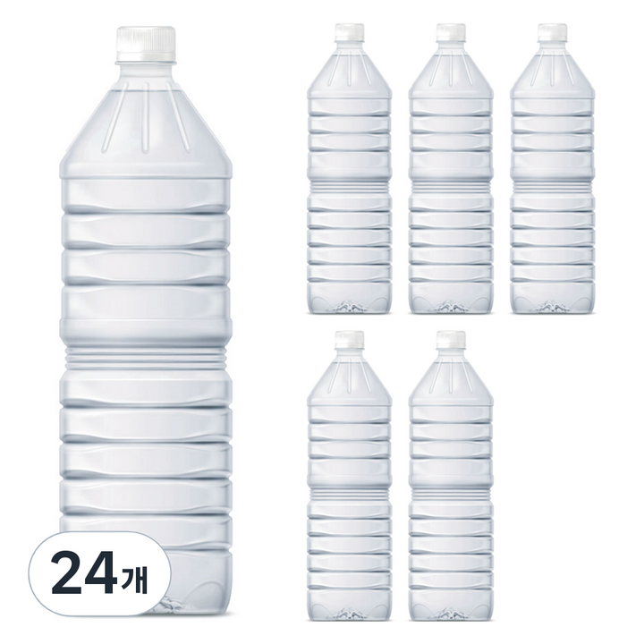 물하나 eco 생수 무라벨, 1L, 24개