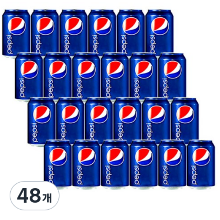 [제트스카이] 펩시콜라 업소용, 355ml, 48개