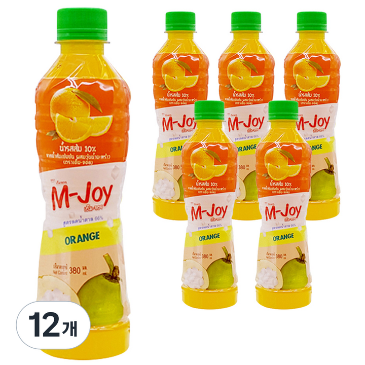 월드푸드 오렌지쥬스농축 나타드코코, 380ml, 12개