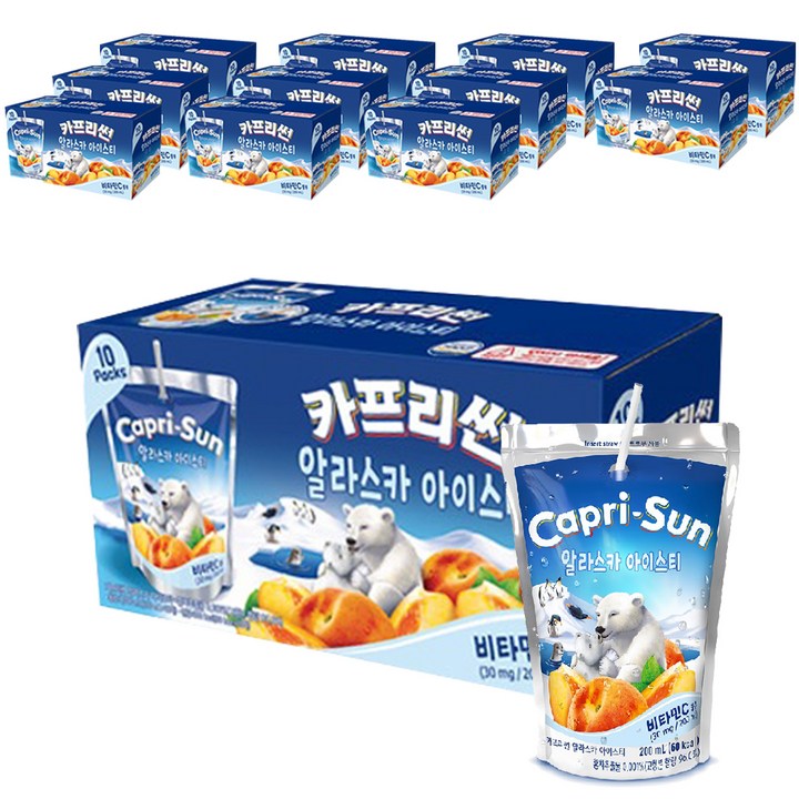 카프리썬 알라스카 아이스티, 200ml, 120개
