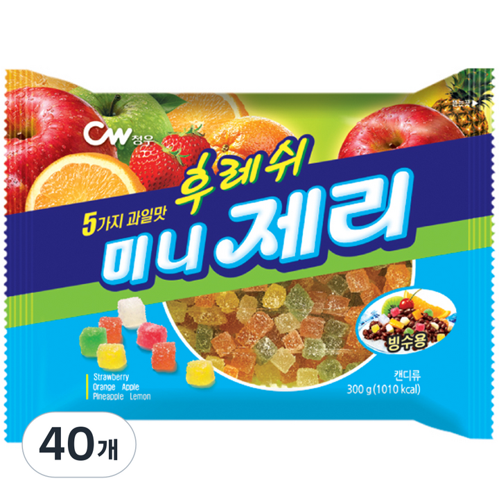 [청우] 후레쉬미니제리 300g, 40개