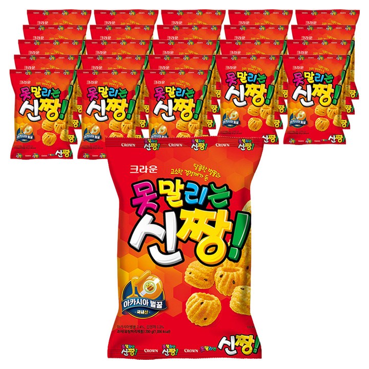 크라운 못말리는신짱, 200g, 24개