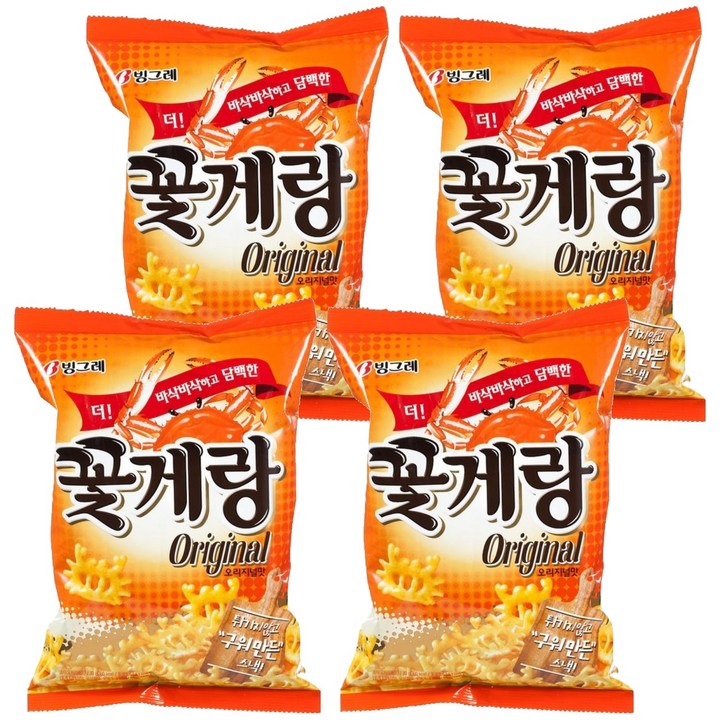 꽃게랑, 70g, 4개