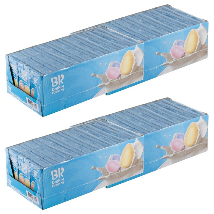 배스킨라빈스 이상한 나라의 솜사탕 우유, 190ml, 96개