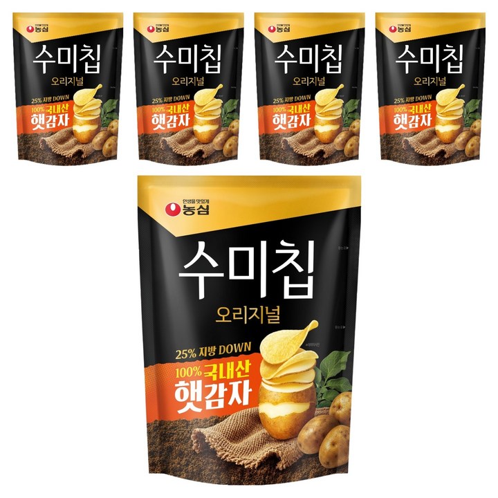 수미칩 오리지널, 85g, 5개
