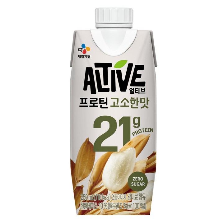 얼티브 프로틴 고소한맛, 250ml, 1개