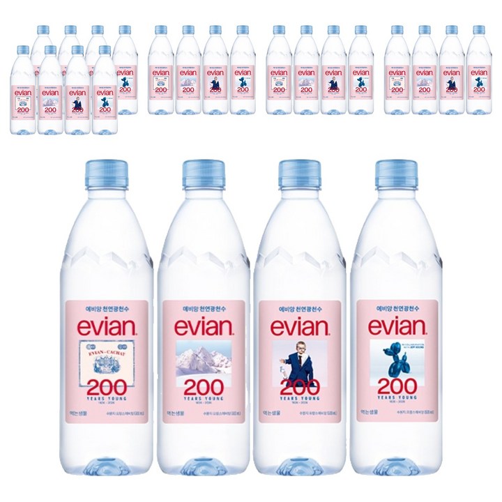 에비앙 미네랄워터, 500ml, 24개