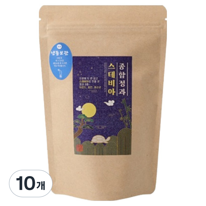 풍심당 스테비아 종합 정과, 10개, 60g