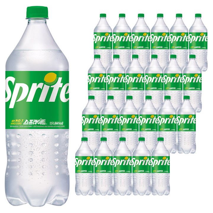 스프라이트 사이다, 1.5L, 24개