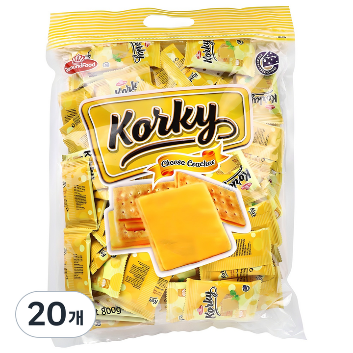 코키 치즈 크래커, 800g, 20개