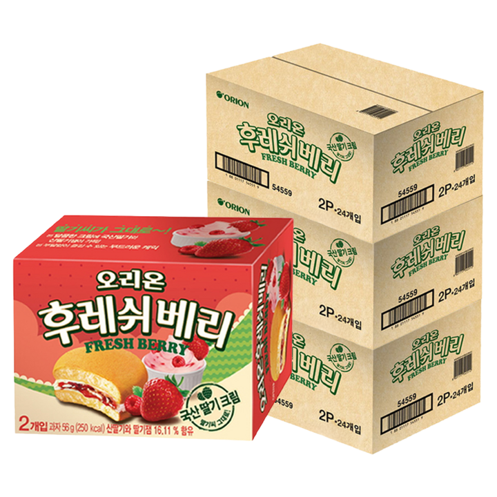 후레쉬베리, 56g, 72개