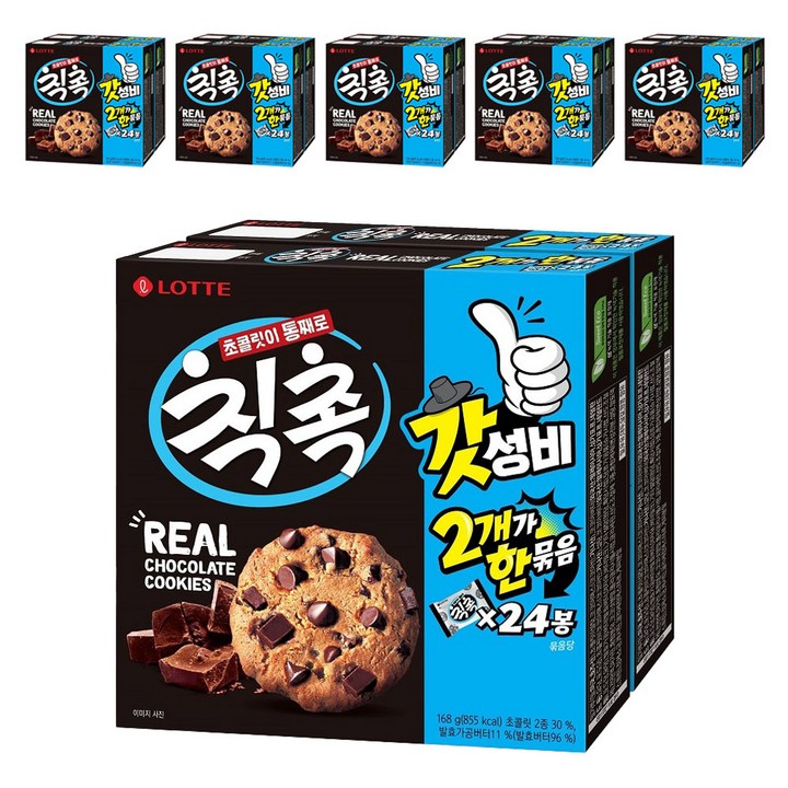롯데웰푸드 칙촉, 168g, 12개