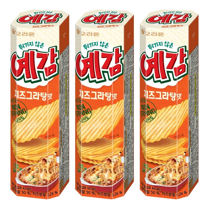 오리온 예감 치즈그라탕, 64g, 3개