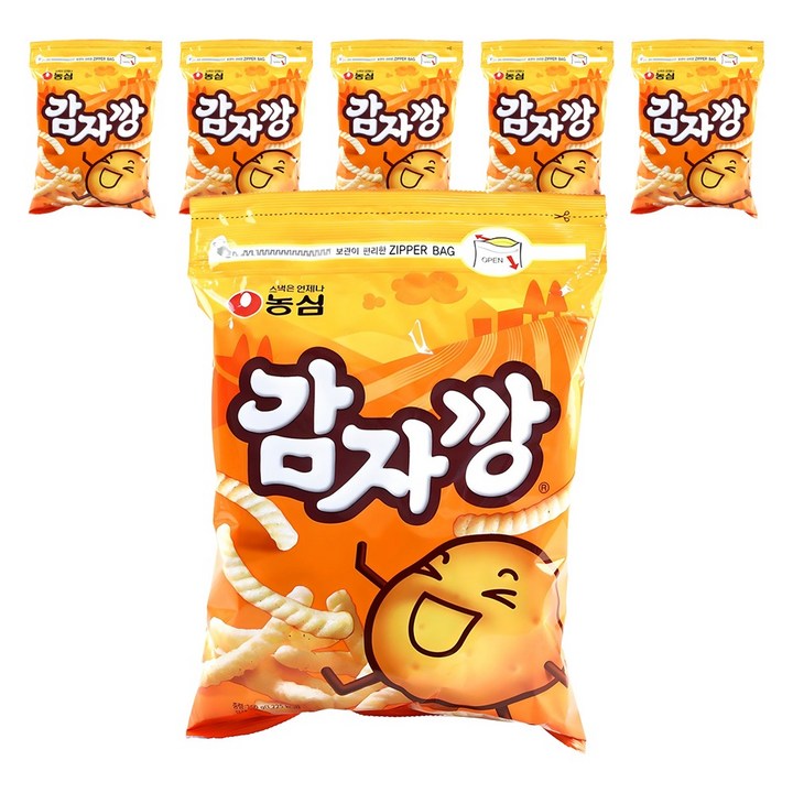 감자깡, 250g, 6개