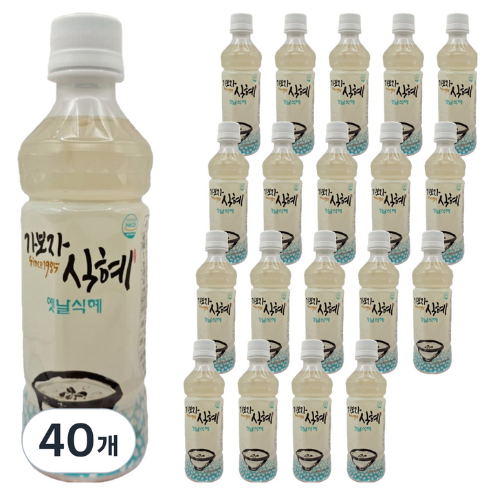 가보자식혜 옛날식혜 오리지날, 40개, 340ml