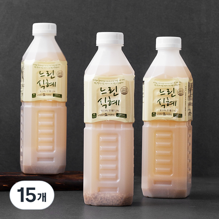 느린부엌 식혜, 1L, 15개