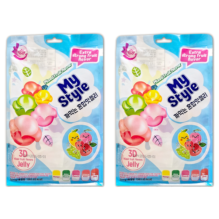 까먹는 젤리 혼합과일맛 110개입, 500g, 2개