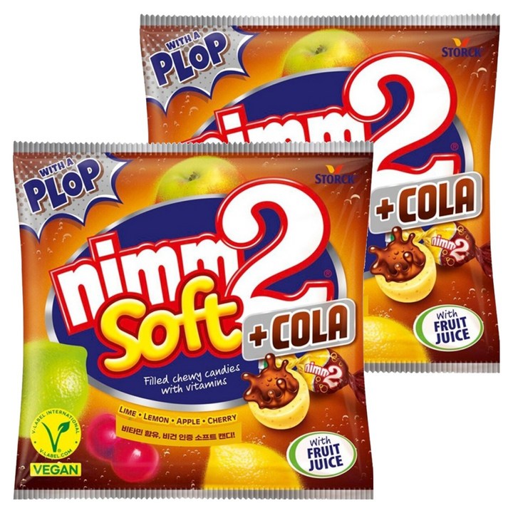 스톡 님투 소프트 콜라향 비타민 캔디, 2개, 90g