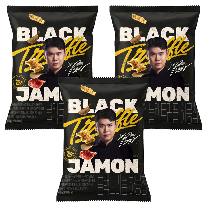 라라스윗 블랙트러플 하몽칩, 3개, 45g