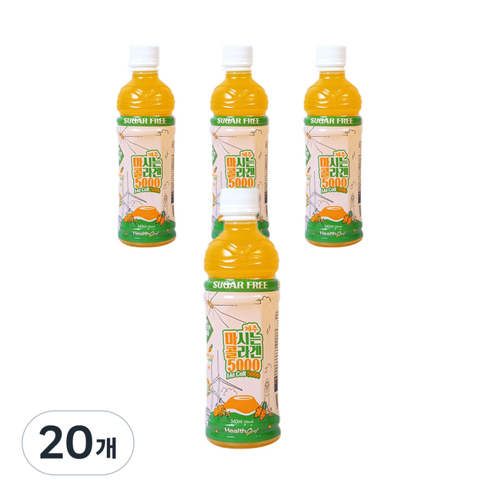 제주 마시는 콜라겐 마콜 5000, 340ml, 20개
