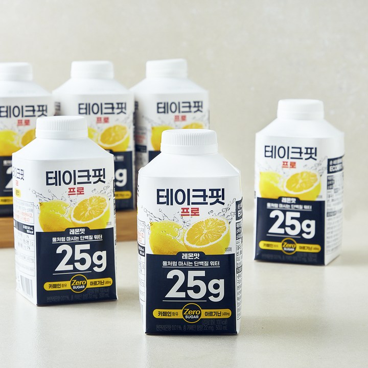 테이크핏 프로 레몬맛, 500ml, 6개
