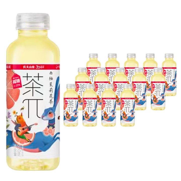 농부산천 차파이 자몽자스민차, 15개, 500ml