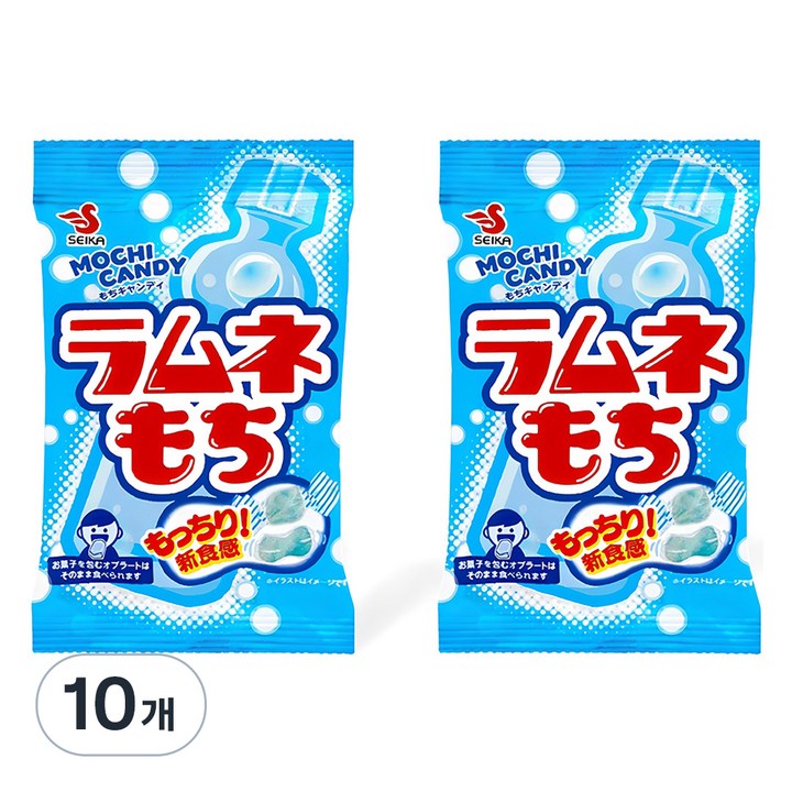 라무네 모찌 캐러멜, 32g, 10개