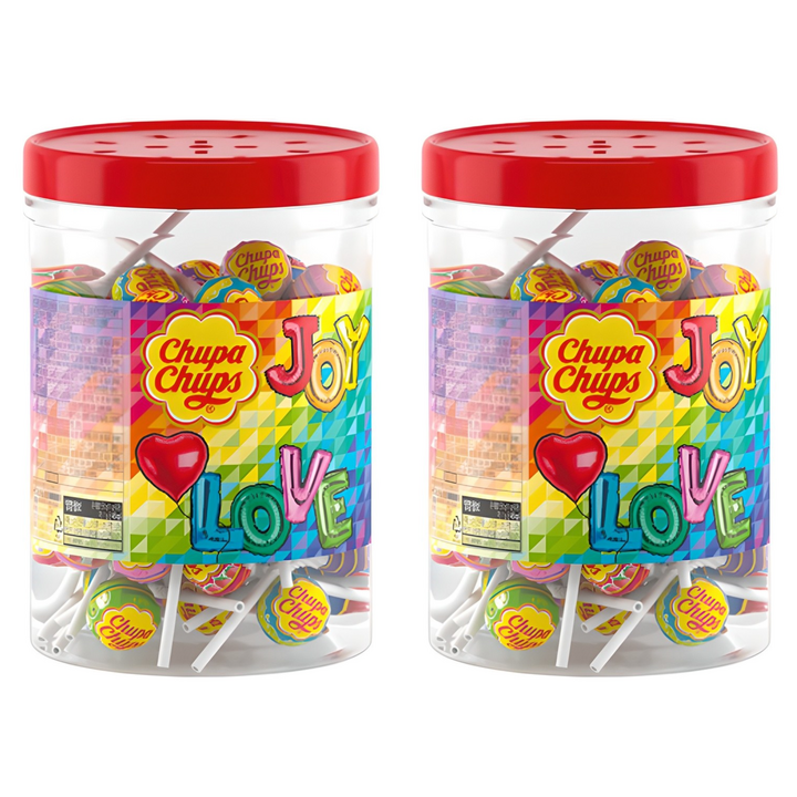 츄파춥스 미니튜브 50개입, 550g, 2개