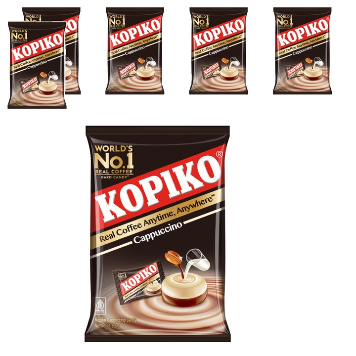 코피코 카푸치노 캔디, 800g, 6개