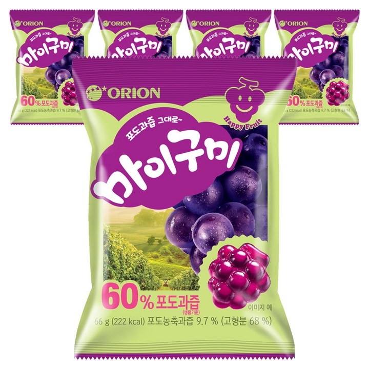 마이구미, 66g, 5개
