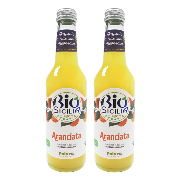 폴라라 유기농 아란시아타 오렌지 탄산음료, 275ml, 2개