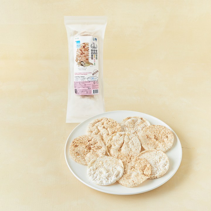 프레시오늘 신선냉장 국내산 우리현미 우리곡물 저당 우리쌀뻥, 130g, 1개입, 1개
