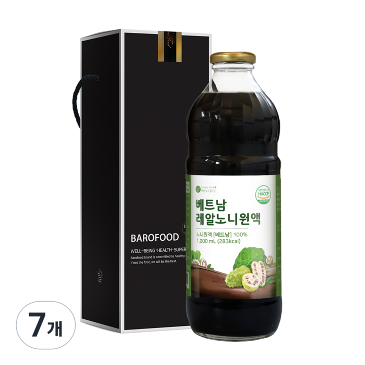 바로푸드 베트남 레알노니 + 선물박스, 1L, 7개