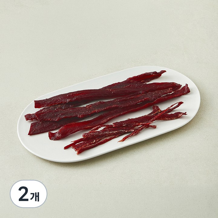 항진육포 우리한우, 2개, 160g