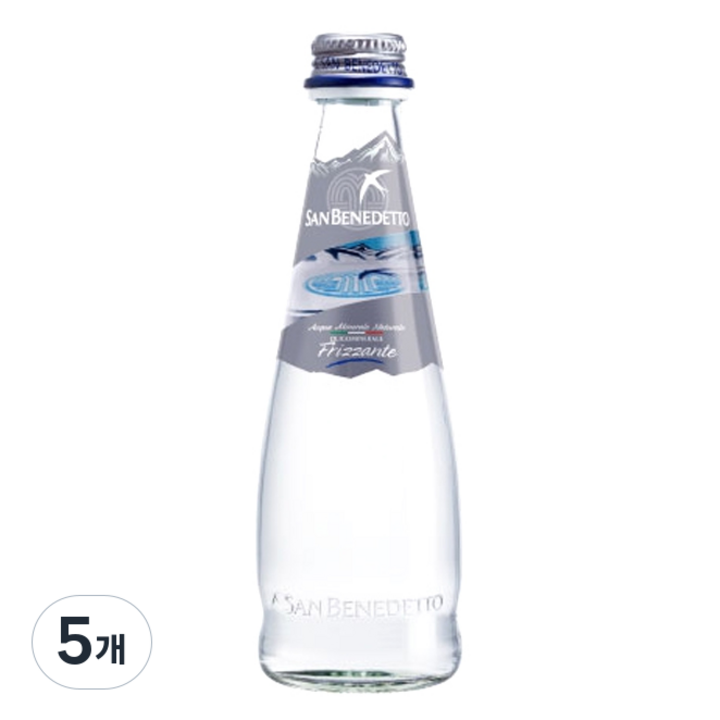 산베네데토 탄산수, 250ml, 5개
