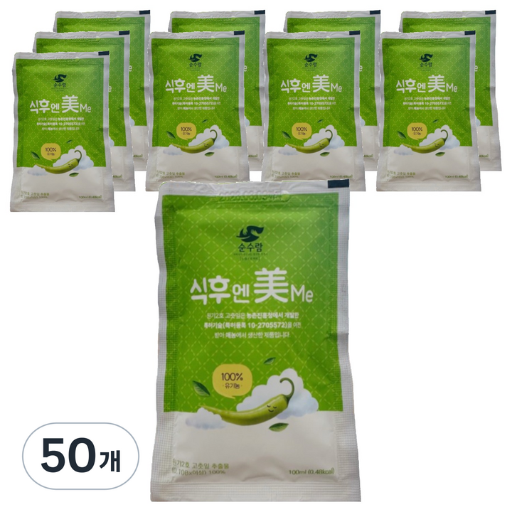 순수람 식후엔 Me 액상차, 50개, 100ml