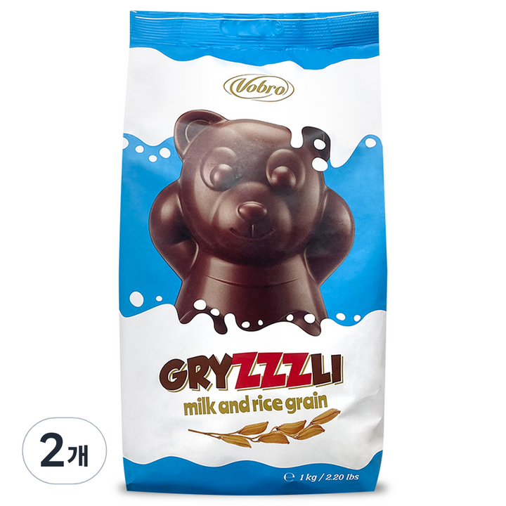 보브로 그리즐리, 1kg, 2개