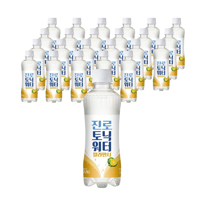 진로토닉워터 하이트진로 깔라만시, 300ml, 24개