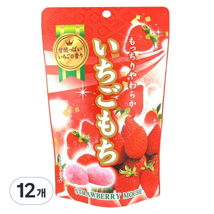 세이키 딸기 모찌, 12개, 120g
